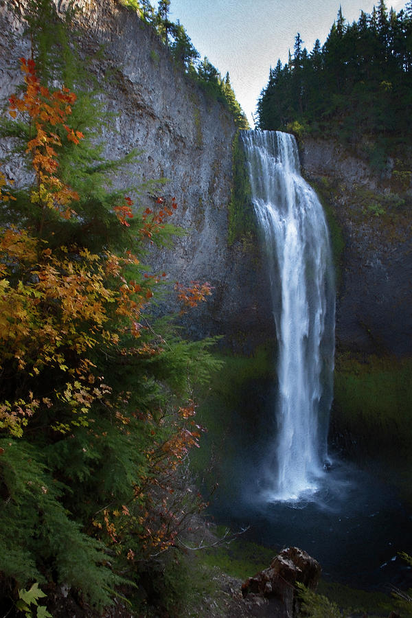Fall at Salt Creek Falls, No. 3 Photograph by Belinda Greb