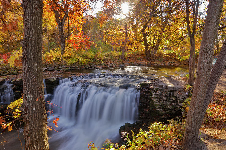 Fall at the Falls Photograph by AJ Dahm