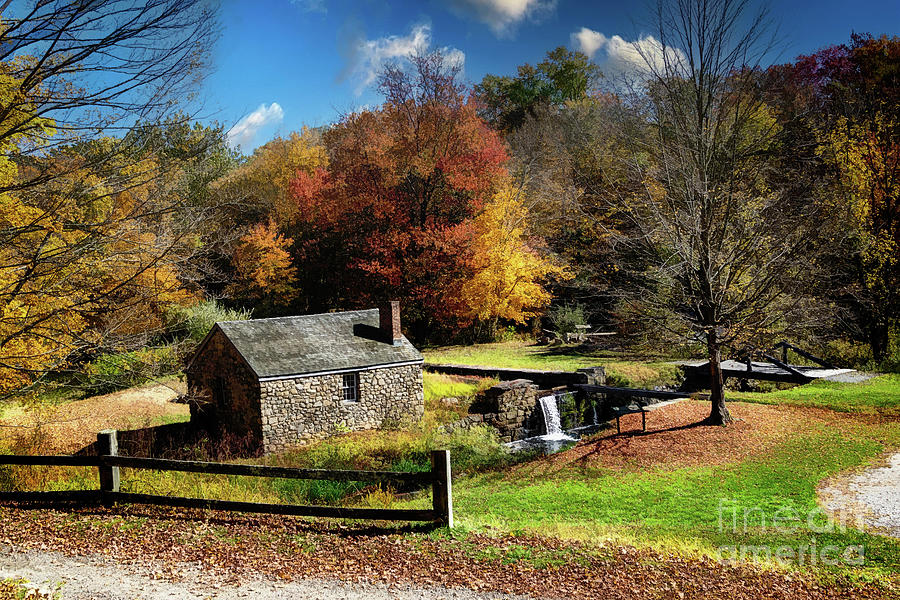 Fall at Waterloo Village Photograph by Eleanor Abramson