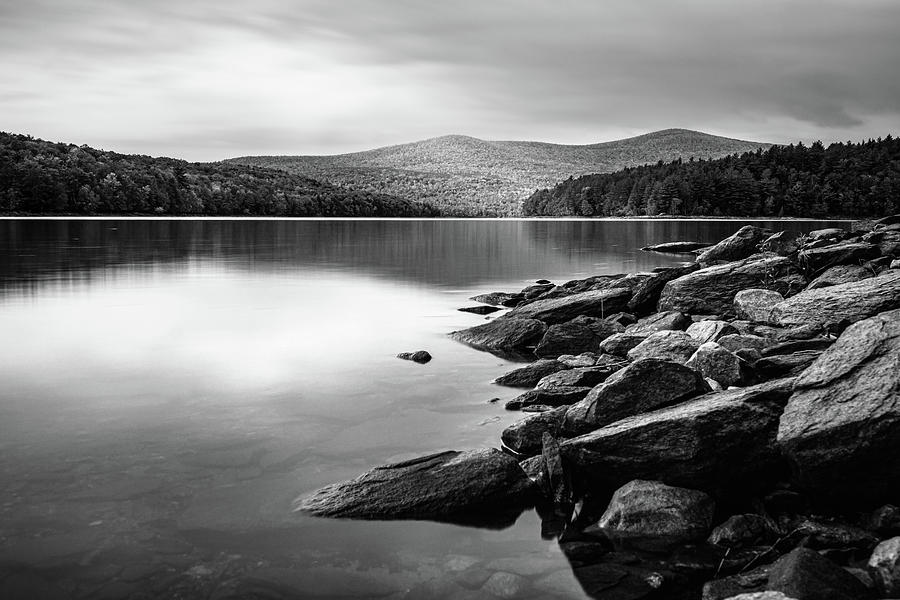 Fall Calm in Black and White Photograph by Dimitry Papkov
