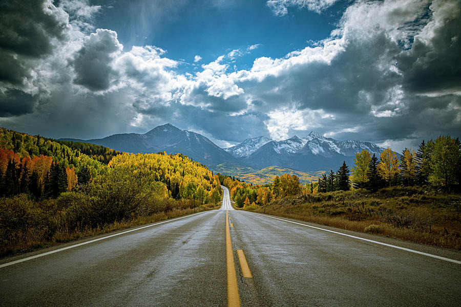 Fall Color After the Storm Telluride Colorado Photograph by Teri ...