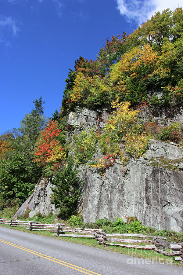 Fall Color Along Blue Ridge Parkway 3221 Photograph by Jack Schultz