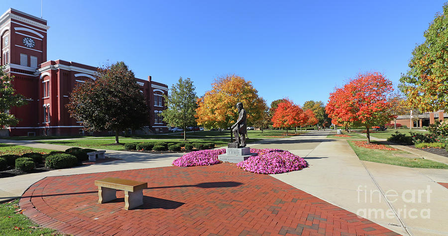 Fall Color Ohio Northern University 4800 Photograph by Jack Schultz