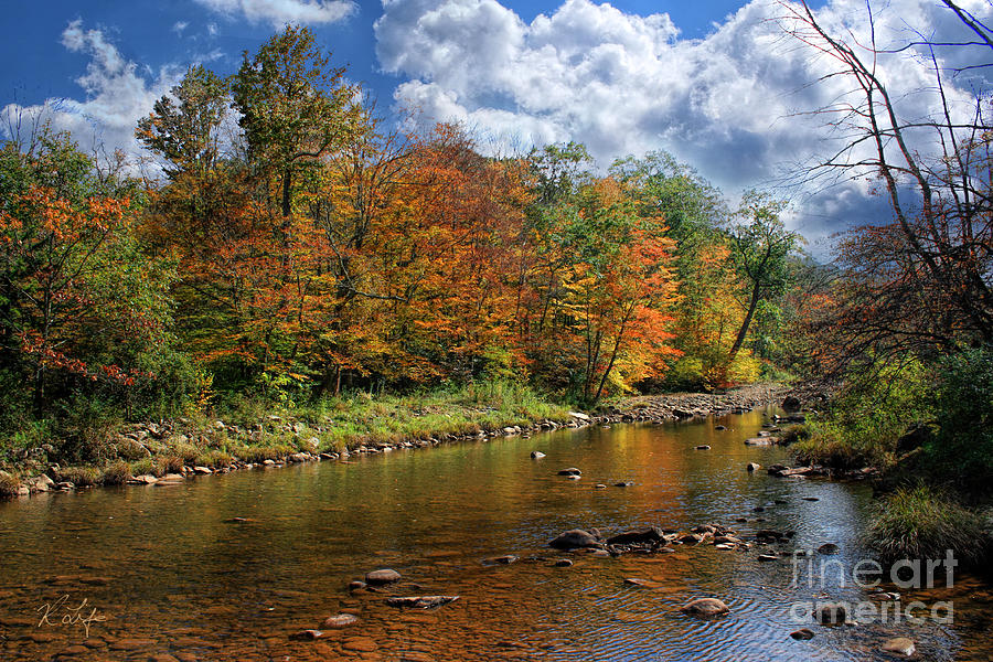 Landscape Photograph - Fall Colors #6702 by Rosanna Life