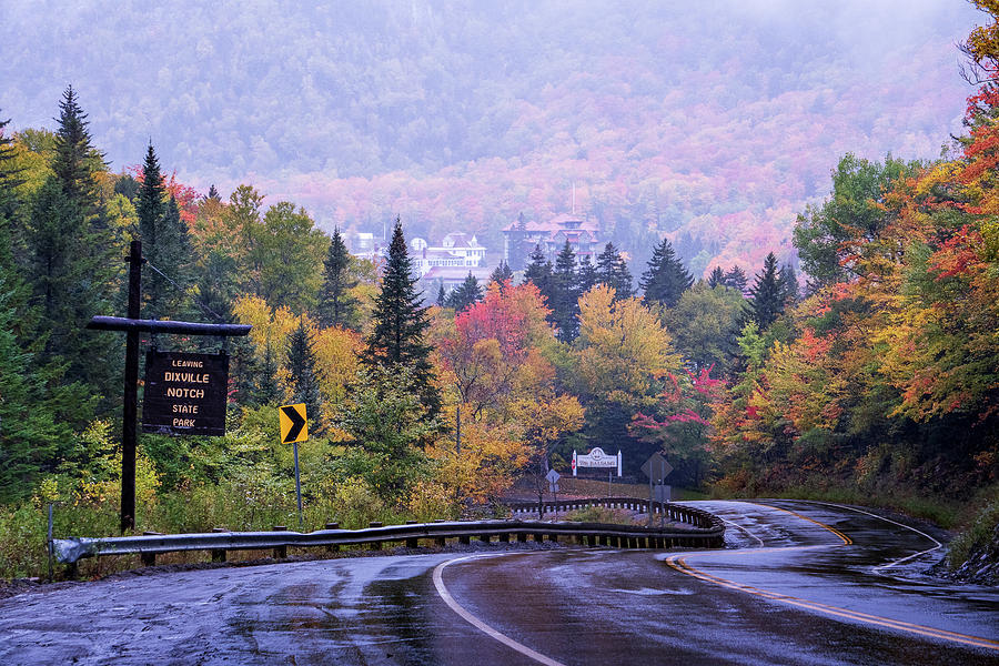 Fall Colors in Dixville Notch, New Hampshire Photograph by John Rowe