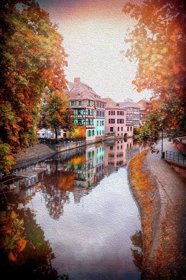 Fall Colors in Strasbourg France Photograph by Carol Japp