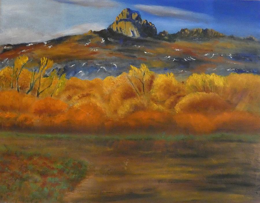 Fall Colors in the Brush Painting by Joseph Eisenhart