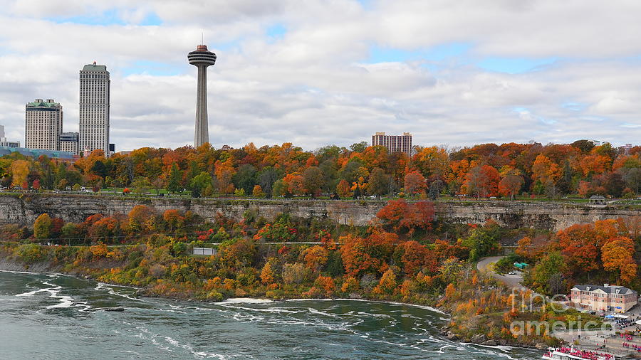 Fall Colors of Niagara Falls Ontario Canada Photograph by fototaker Tony