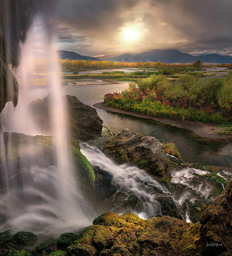 Fall Creek Falls Idaho Photograph by Leland D Howard