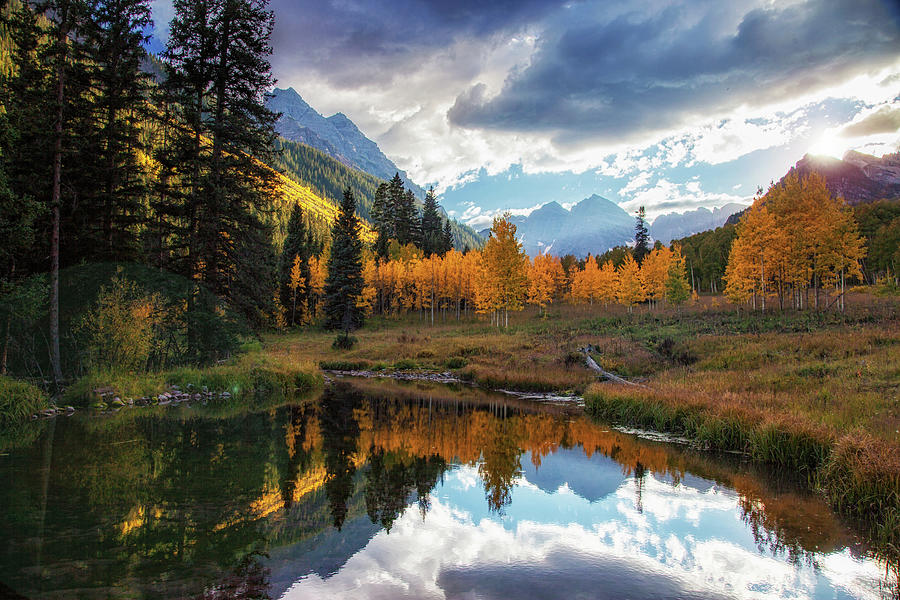 Fall Evening at the Bells Photograph by Chris Allington - Fine Art America