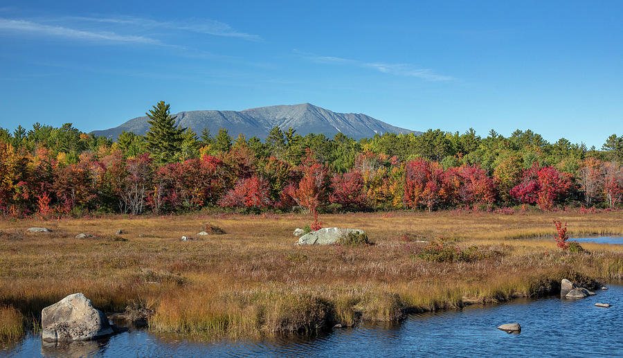 Fall Foliage In Baxter State Park Photograph by Dan Sproul