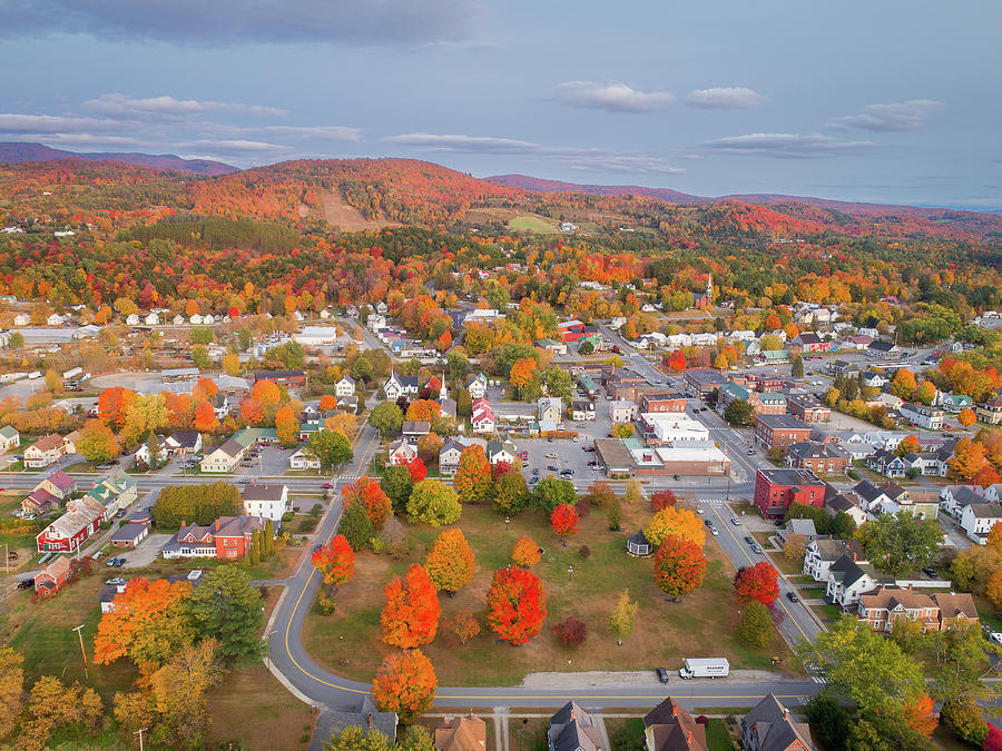 Fall Foliage In Lyndonville, Vermont - September 2020 #2 Photograph by John Rowe