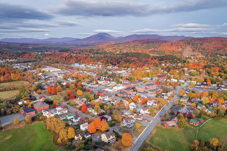 Fall Foliage In Lyndonville, Vermont - September 2020 Photograph by John Rowe