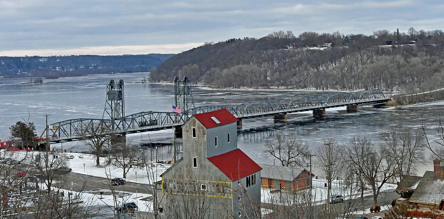 Fall Freeze St Croix River Downtown Stillwater Minnesota Photograph by ...