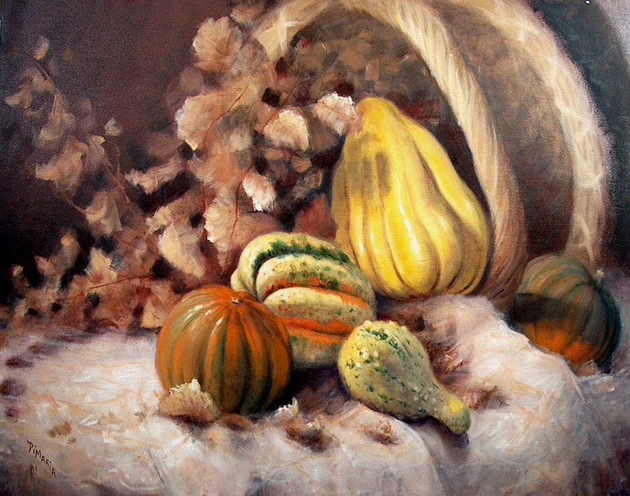 Fall Harvest #2 Painting by Donelli  DiMaria