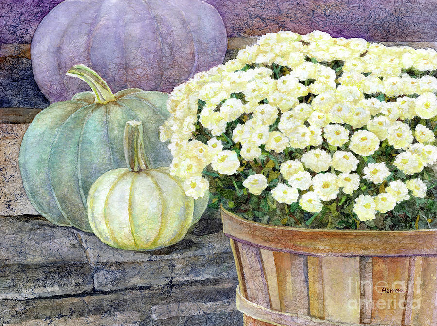 Fall Harvest-pastel Colors Painting