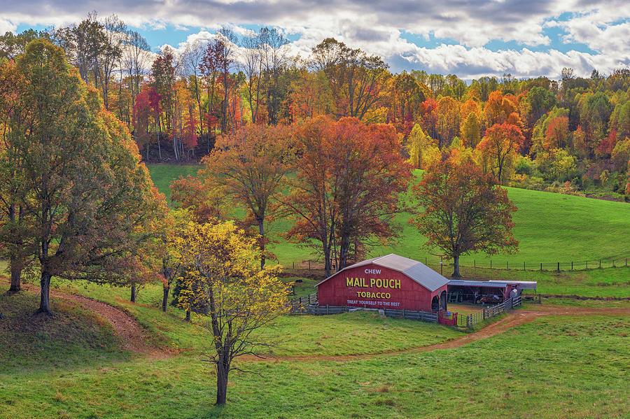 Fall in Fayette County Photograph by Kristen Wilkinson Fine Art America