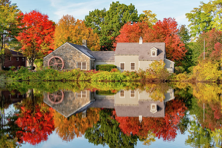 Fall in New England Photograph by Sally Cooper