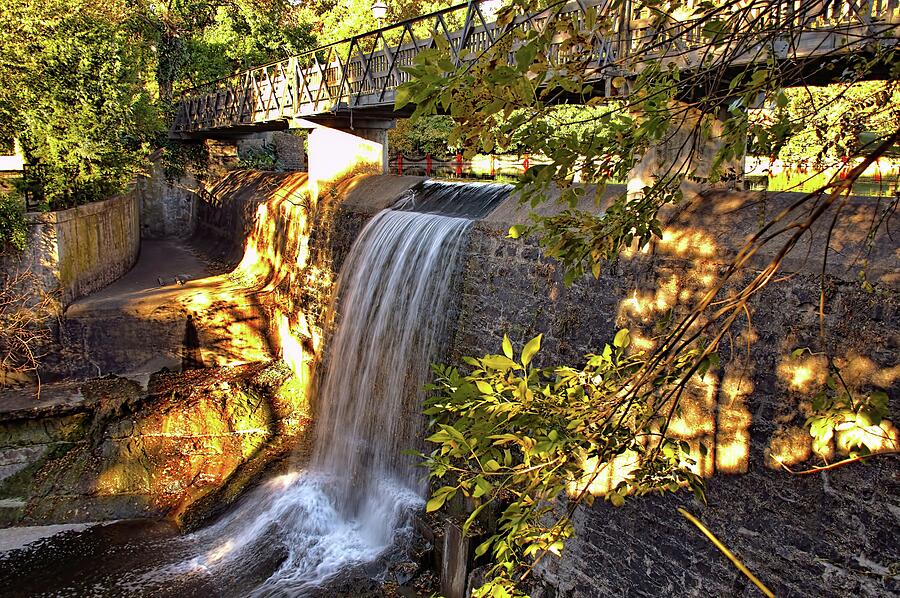 Fall in Turtle Creek Photograph by Diana Mary Sharpton