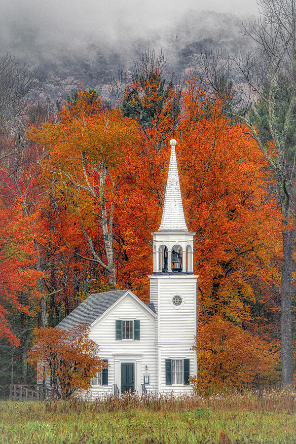 Fall in Wonalancet New Hampshire Photograph by Penny Polakoff