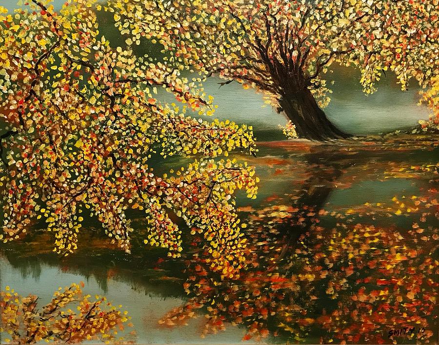  Fall Leaves Painting by Shawn Smith