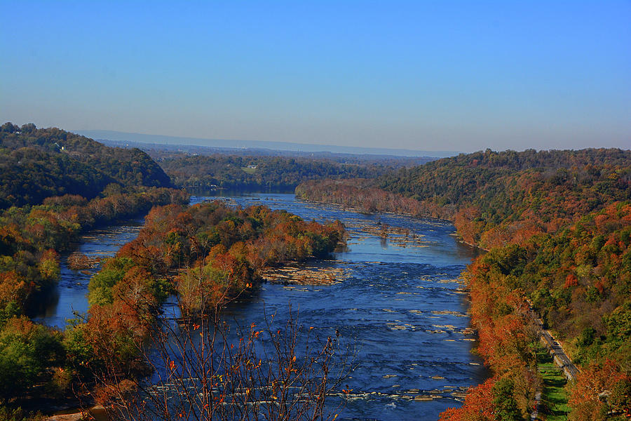 Fall Lined Potomac River Photograph by Raymond Salani III