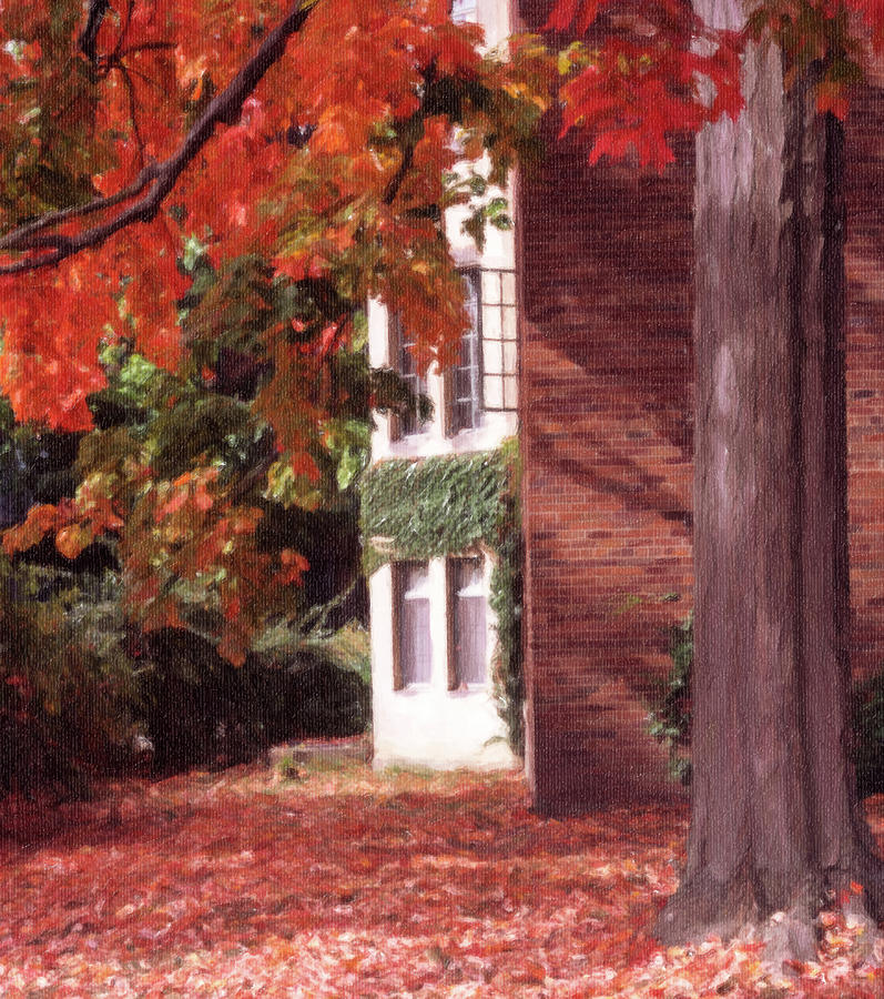 Fall, Michigan State University Photograph by Adam Hirsch - Fine Art