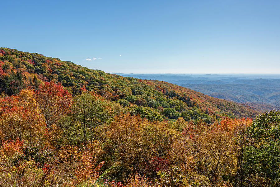 Fall - Mountains - Blue Ridge Parkway - 1 Photograph by John Kirkland ...