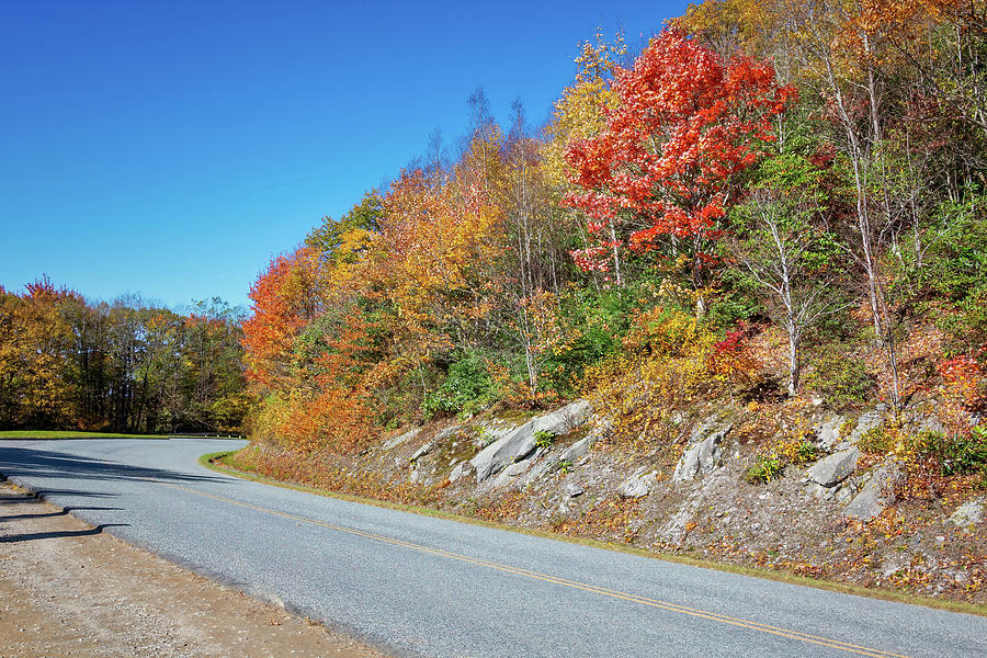 Fall - Mountains - Blue Ridge Parkway - 2 Photograph by John Kirkland