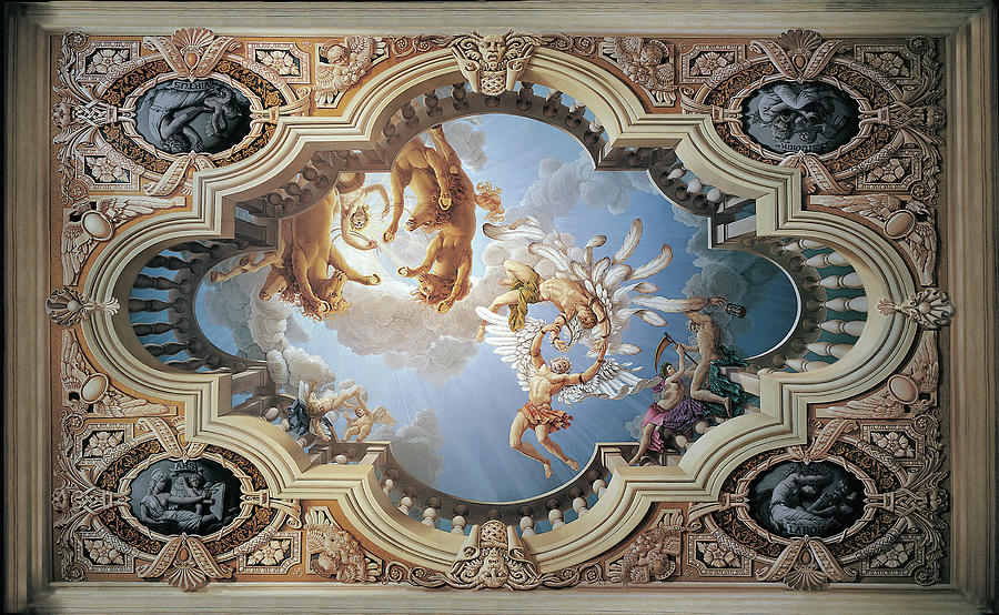 Fall of Icarus Painting by Kurt Wenner