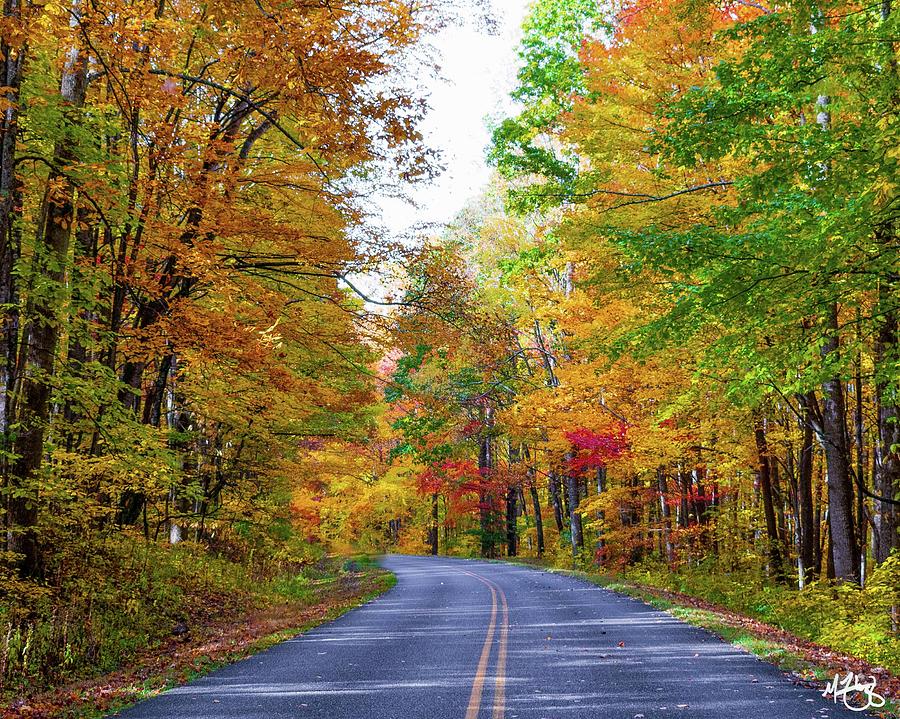 Fall On The Blue Ridge Parkway Photograph by Mike Fleming - Fine Art ...