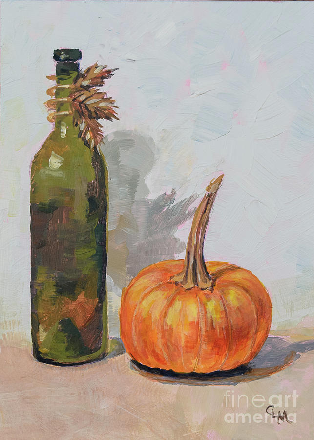 Fall Shadows Painting by Cheryl McClure