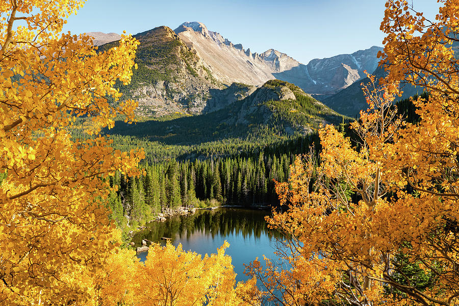 Fall Splendor Above Bear Lake - Rocky Mountain National Park Photograph by Gregory Ballos