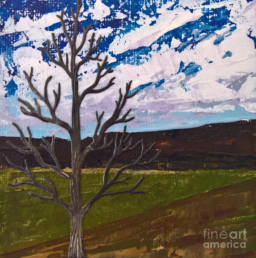 Fall Tree Painting by Lisa Dionne