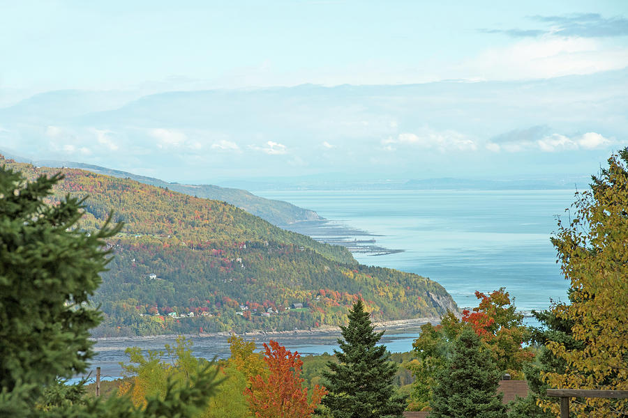 Fall View Of The St. Lawrence Photograph by CR Courson