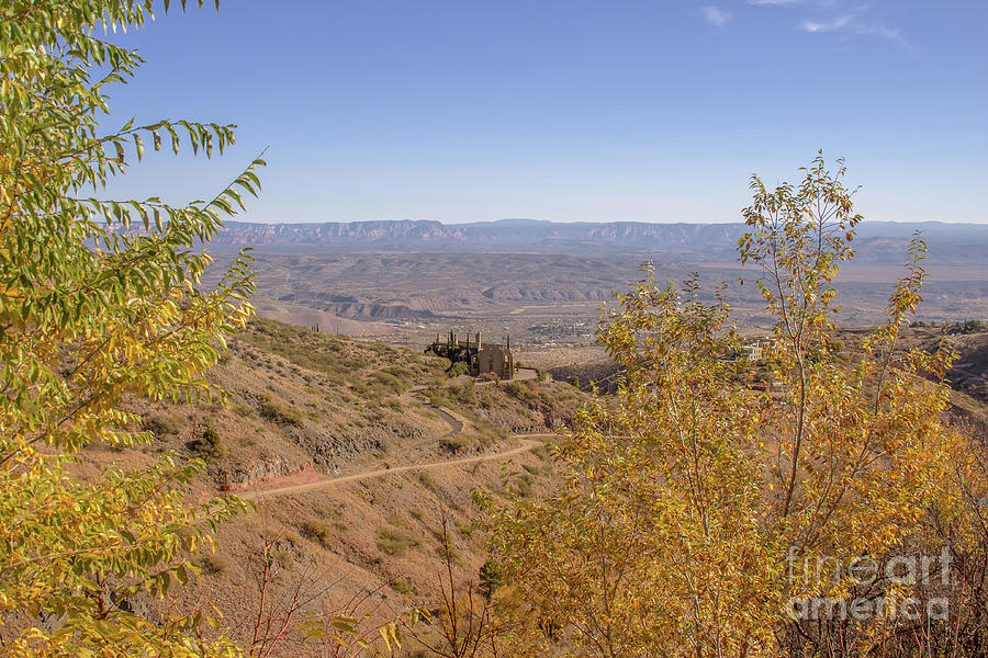 Fall views in Jerome Photograph by Darrell Foster