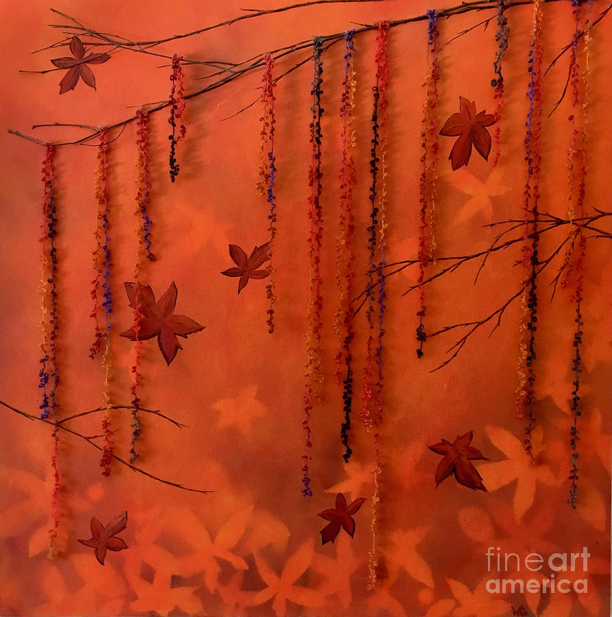 Fall Mixed Media by Wendy Golden