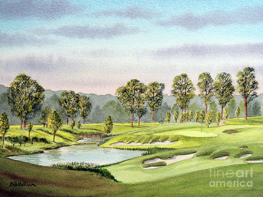 Fallen Oak Golf Course Mississippi Painting