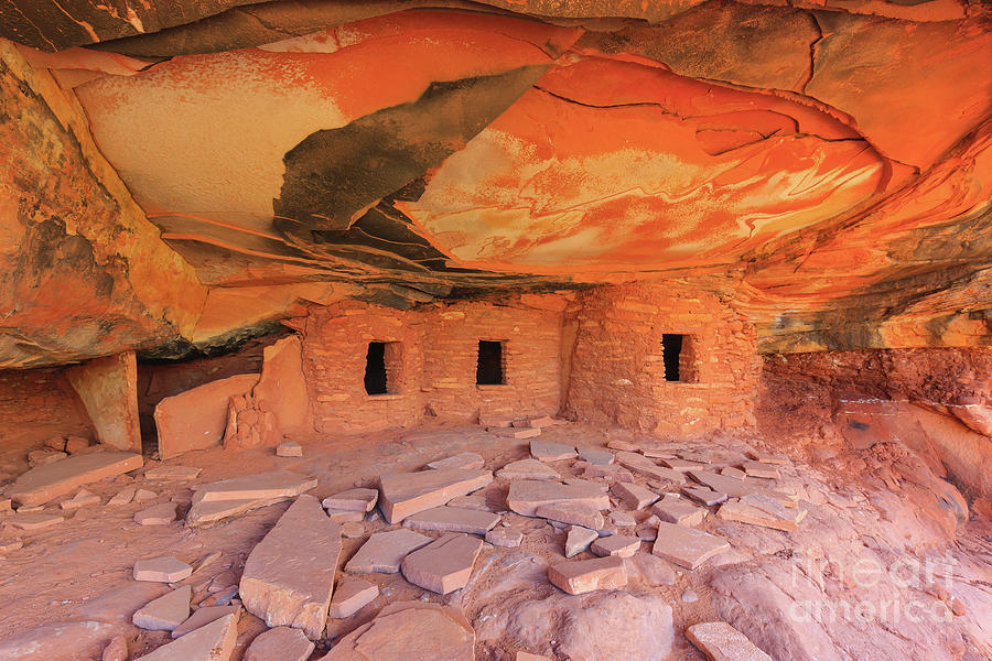 Fallen Roof Ruin, Cedar Mesa, Utah. Photograph by Henk Meijer
