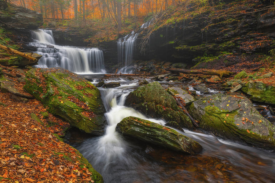 Falling Falls Photograph by Darren White
