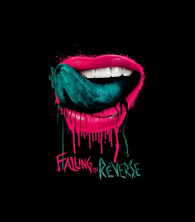 Falling in Reverse Lips Digital Art by Owen Page | Pixels