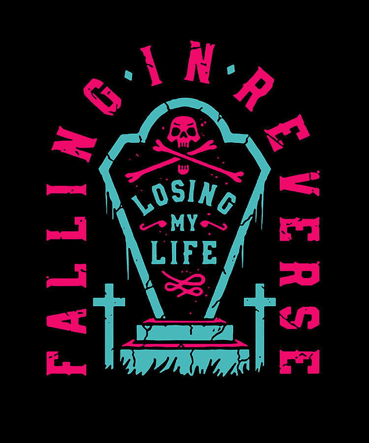 Falling In Reverse Losing My Life Grave Digital Art by Pamela Caffey ...