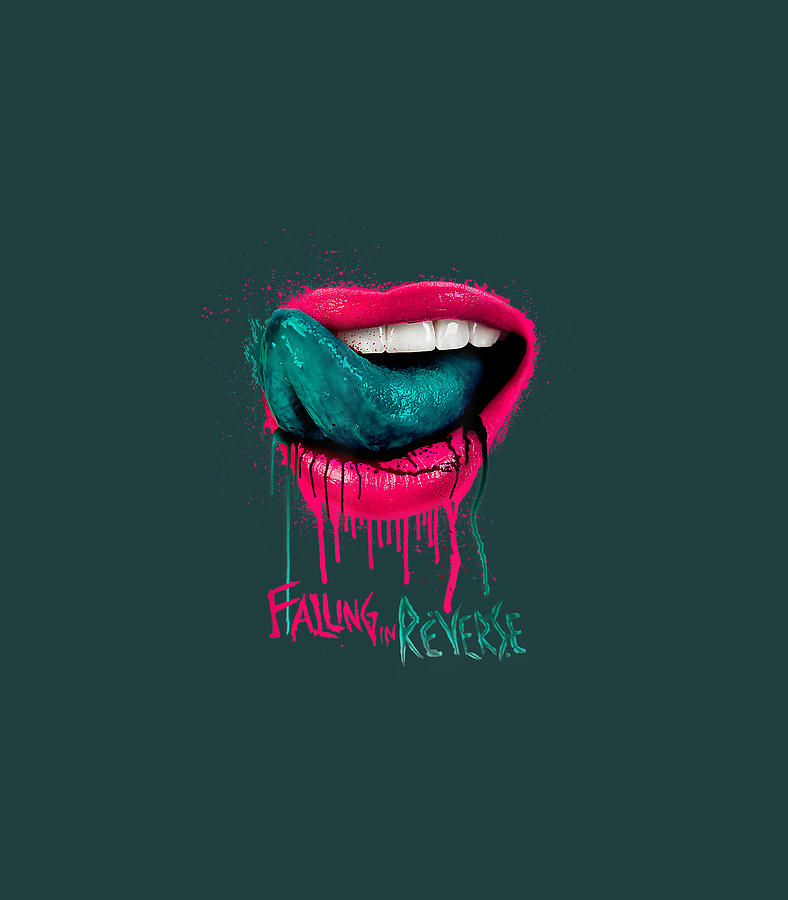 Falling In Reverse Official Merchandise Lips Digital Art by Keeyano ...