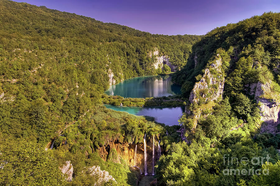 Falling Lakes - Plitvice Lakes National Park - Croatia Photograph by Paolo Signorini