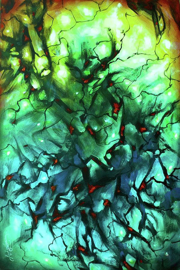   Falling Painting by Michael Lang