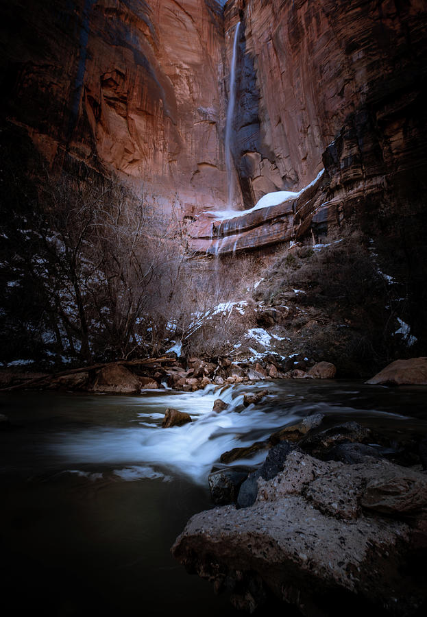 Snow Canyon State Park Photograph - Falling by Paul Malen Snow Canyon State Park Photograph - Falling by Paul Malen
