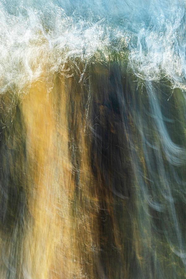 Falling Water III Photograph by Simmie Reagor