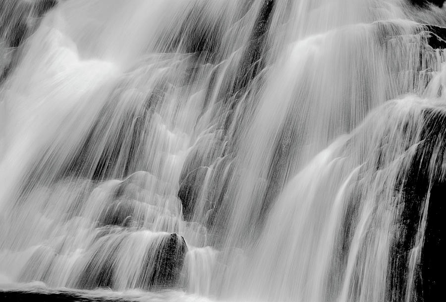 Falling Waters - Abbey Cascades Photograph by Gordon Ripley