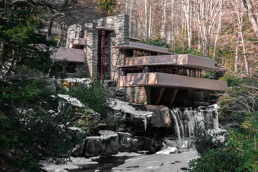 Fallingwater 1 Photograph by Michael Hills