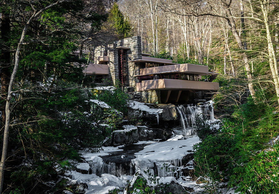 Fallingwater 2  Photograph by Michael Hills